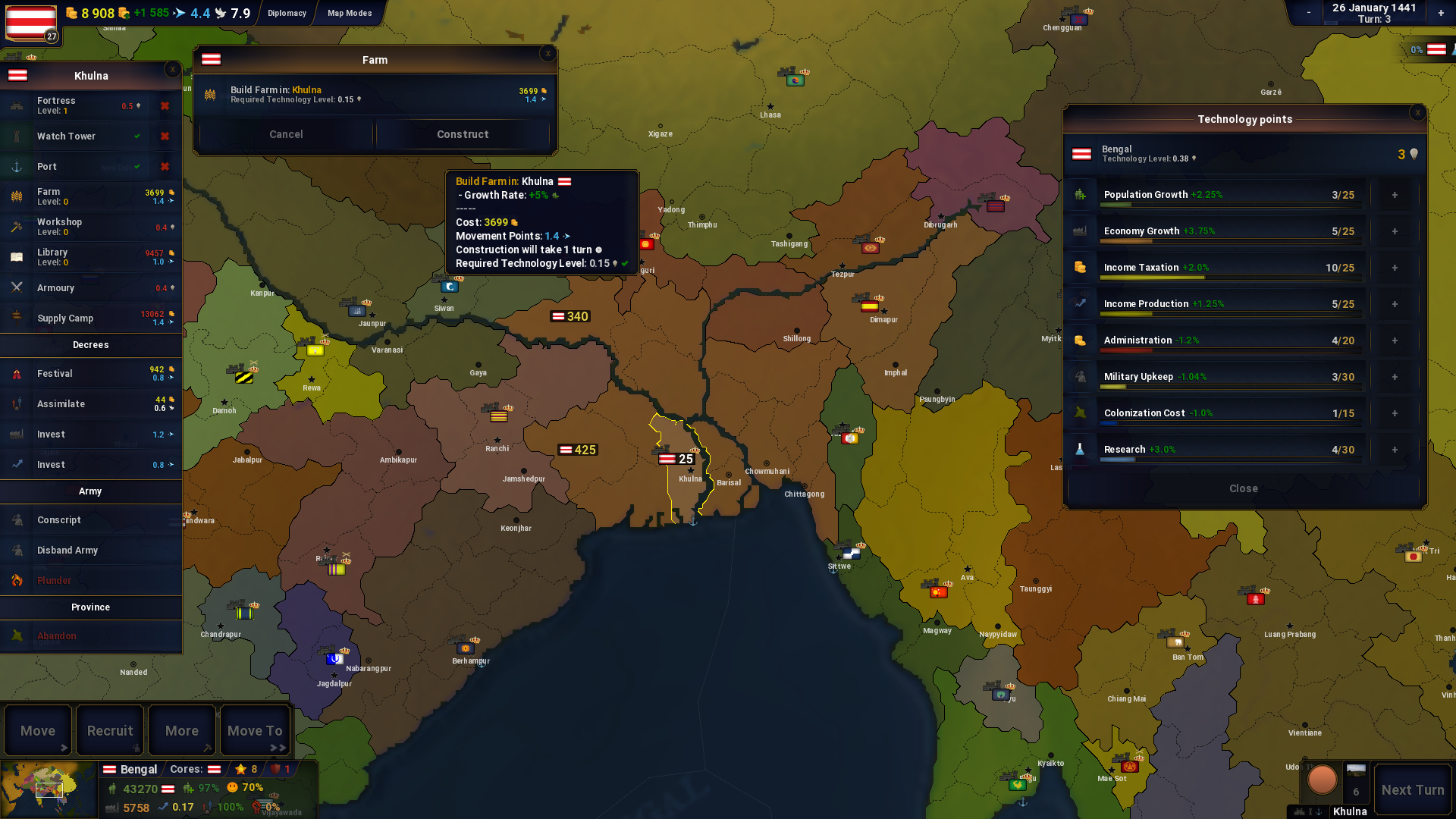 Age of History II Game Screenshot