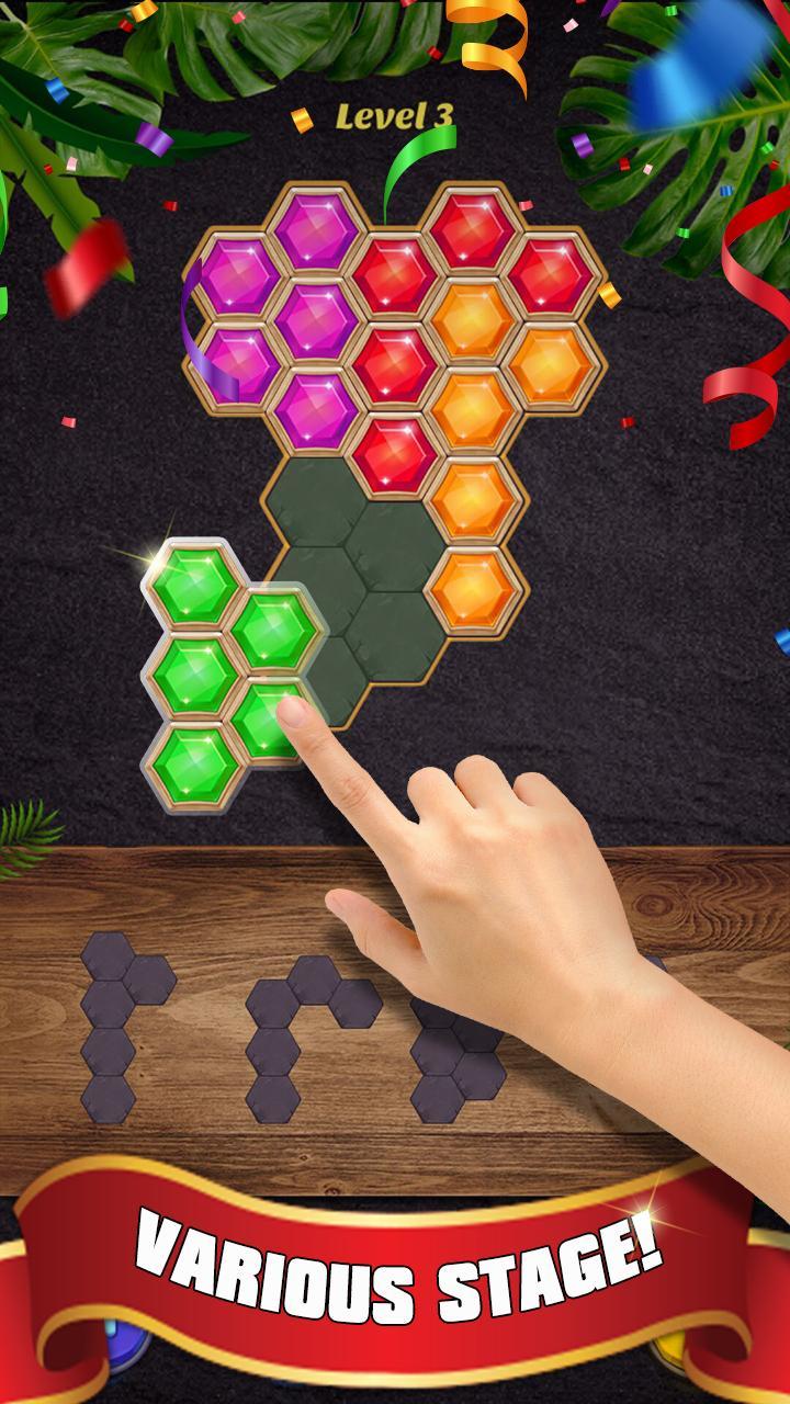 Hexa Block Game Screenshot
