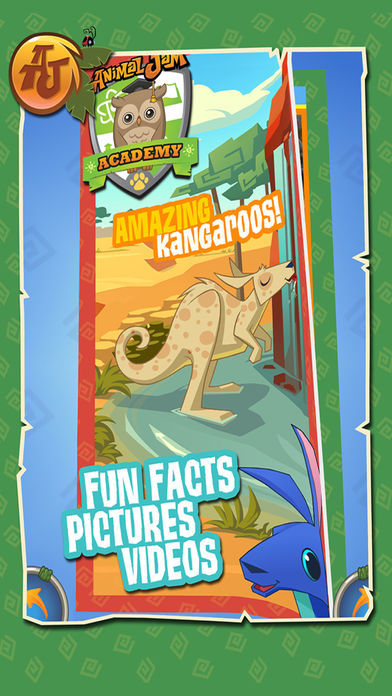 Screenshot of AJ Jump: Animal Jam Kangaroos!