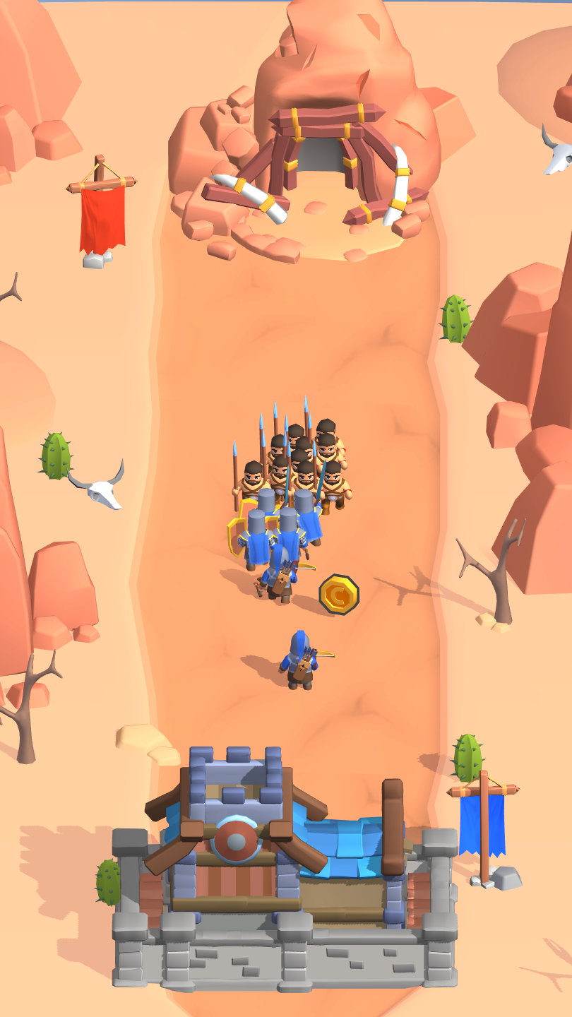 Warrior Evolution Game Screenshot