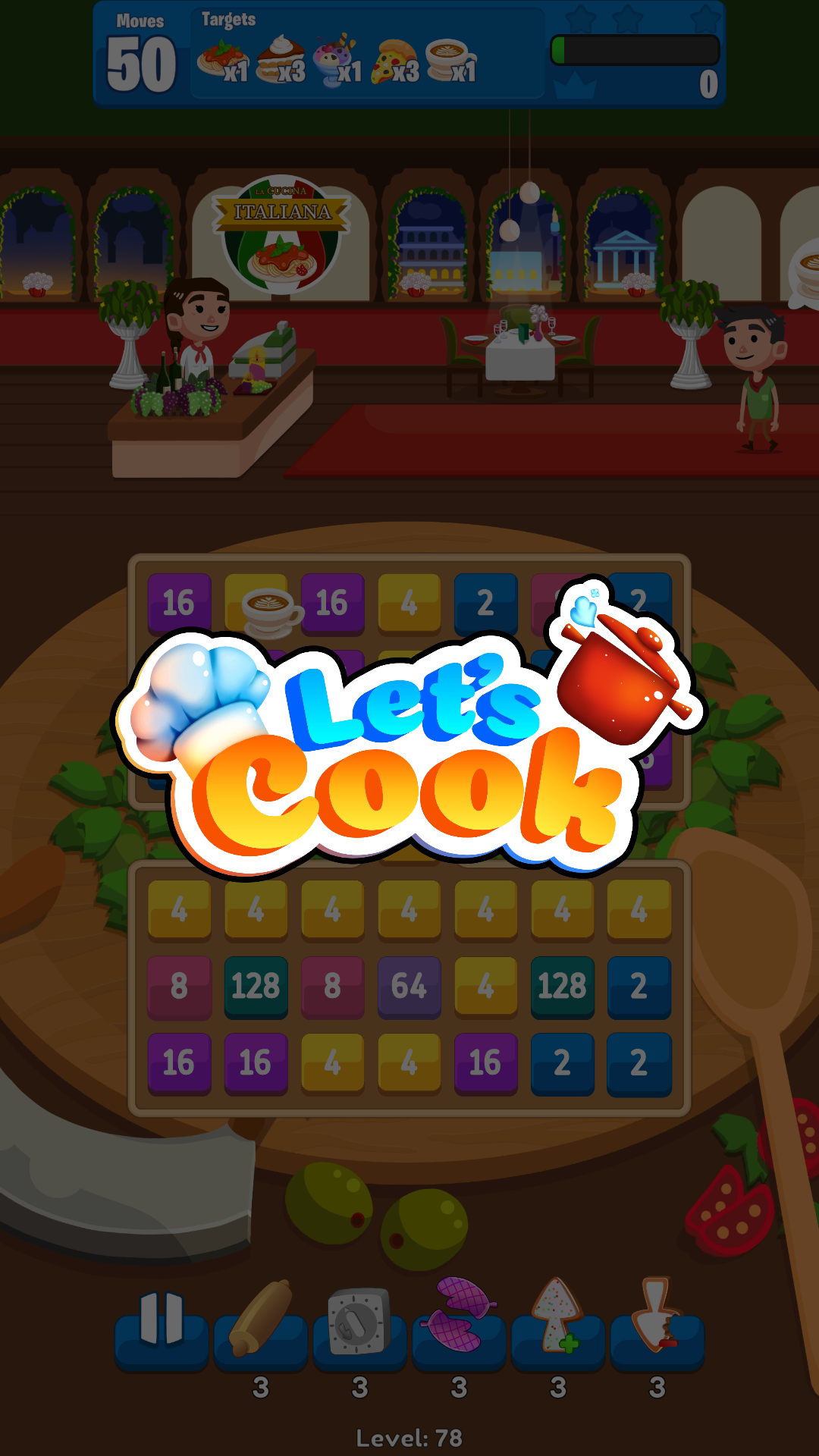 2248: Cooking Kitchen Puzzle Game Screenshot