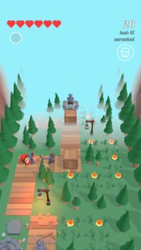Cuplikan Layar Game Little Red Riding Rogue