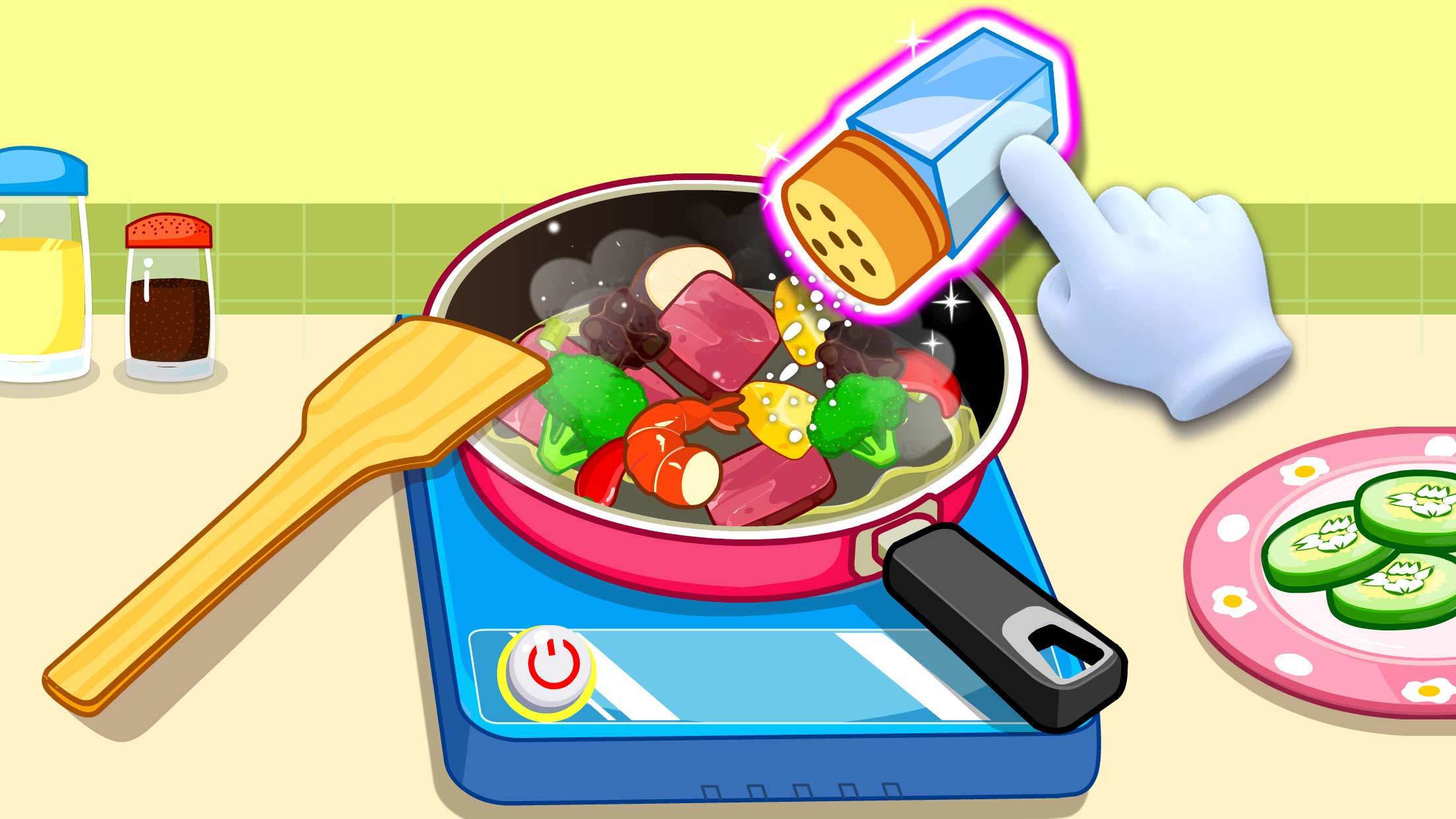 My Baby Panda Chef Game Screenshot