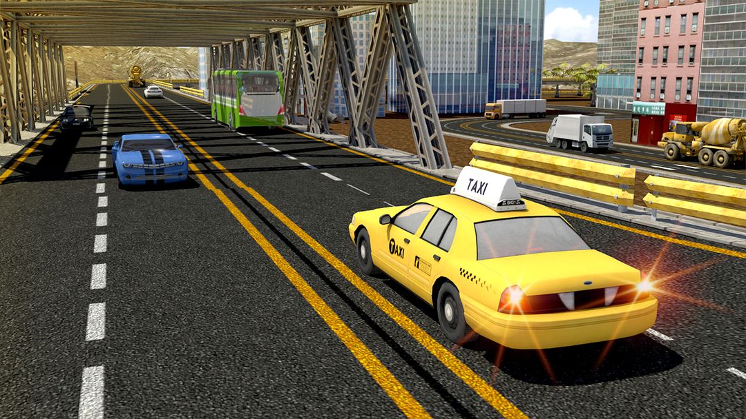 Taxi Simulator 3D: Hill Station Driving遊戲截圖