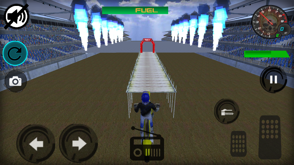 Bike Stunt Simulation 3D Game Screenshot