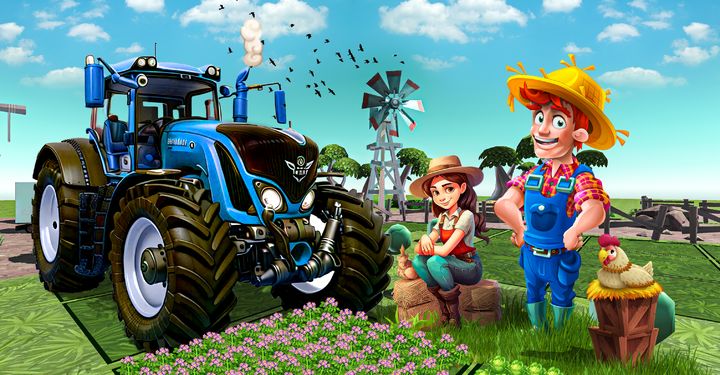 Trator Agrícola Jogos de Puzzle versão móvel andróide iOS apk baixar  gratuitamente-TapTap