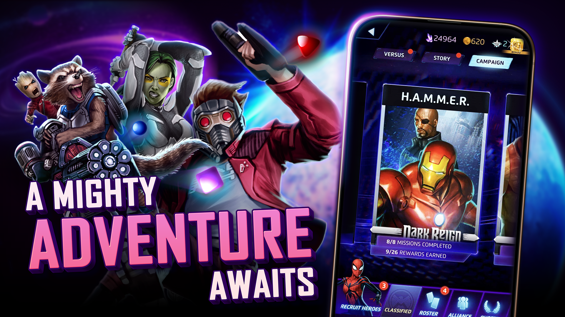 MARVEL Puzzle Quest: Match RPG Game Screenshot