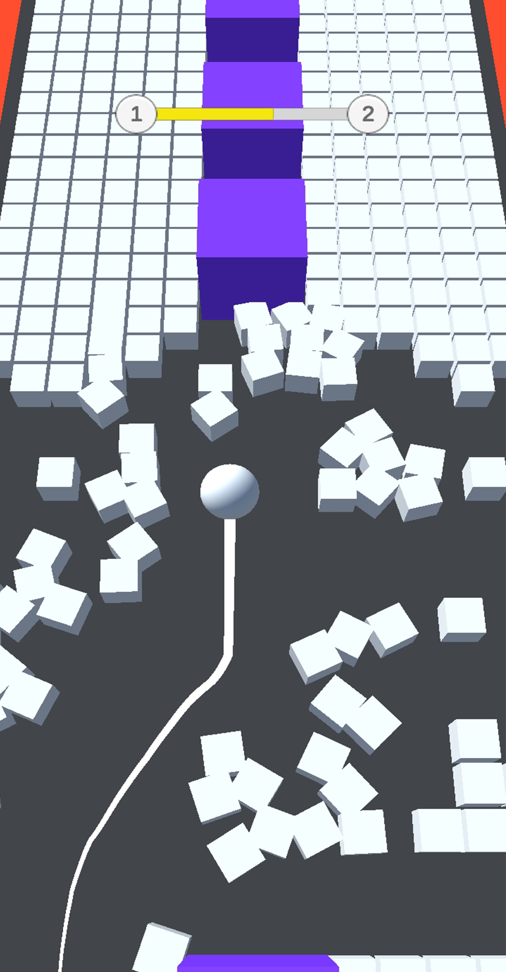 Colors Smash Bump 3D ゲームのスクリーンショット