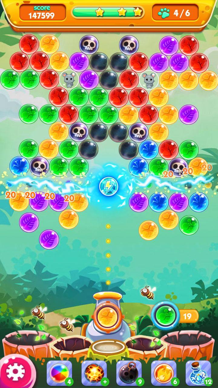 Cuplikan Layar Game Bubble Shooter Classic