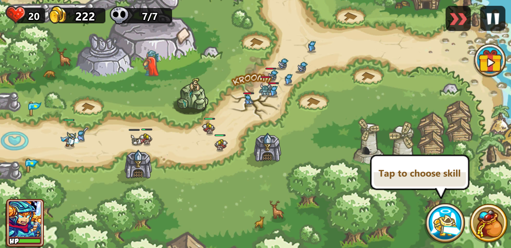Tower Defense Battle Rush Game Screenshot