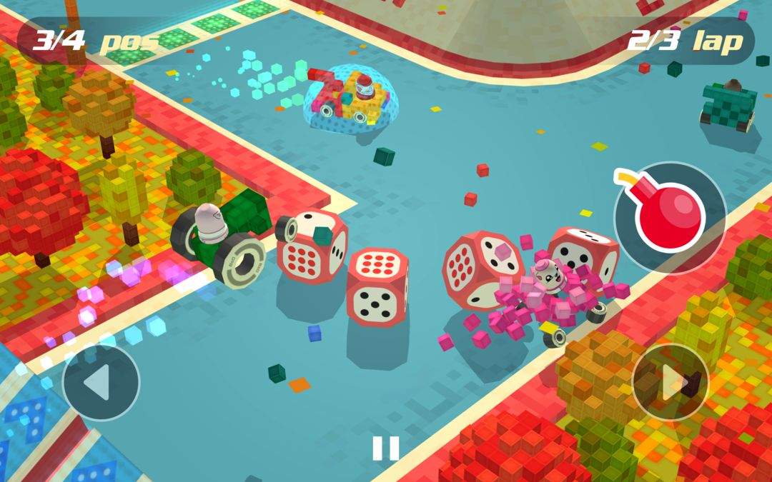 Screenshot of Blocks Racing