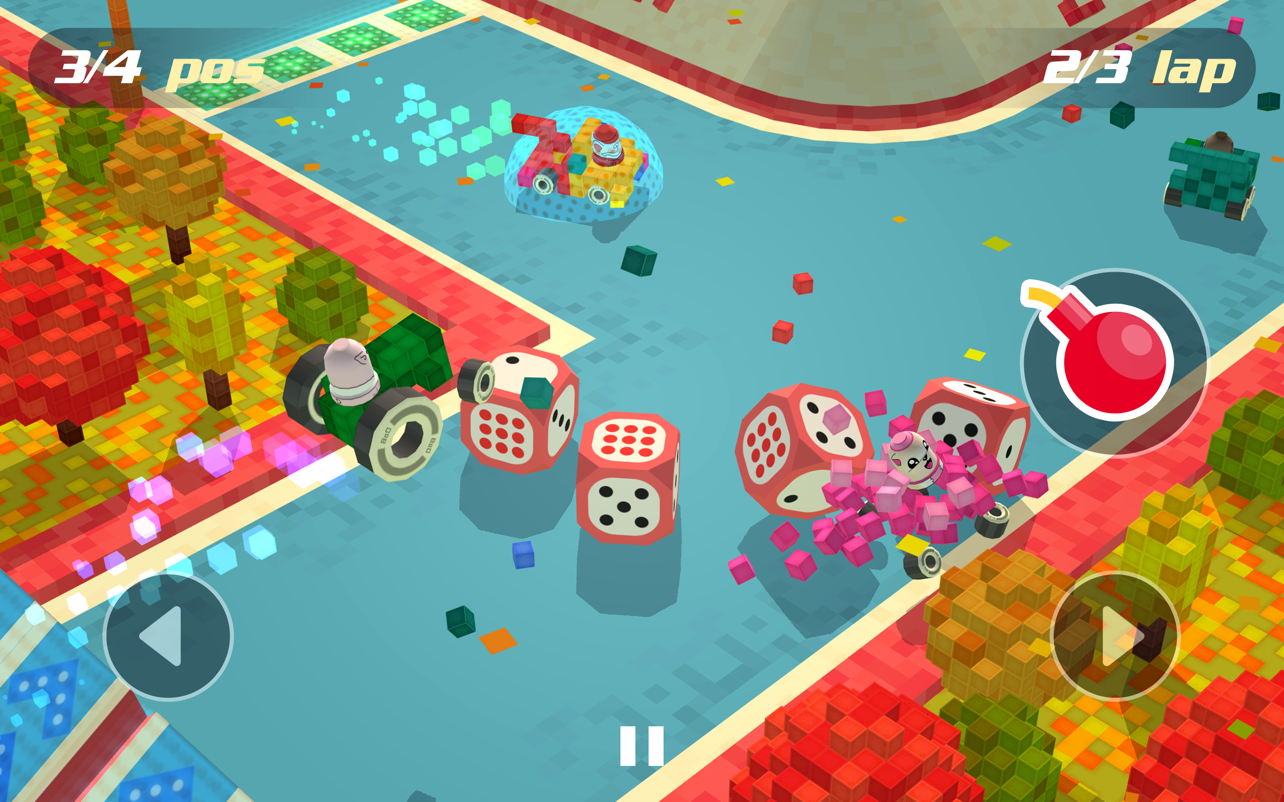 Blocks Racing 게임 스크린샷