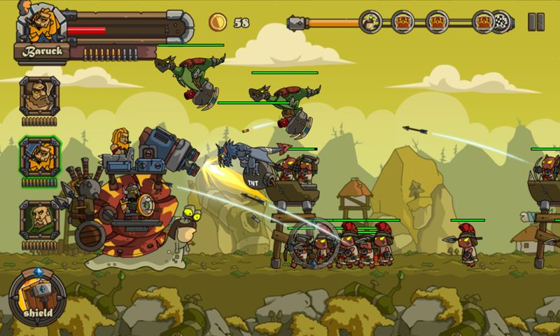 Screenshot of Snail Battles