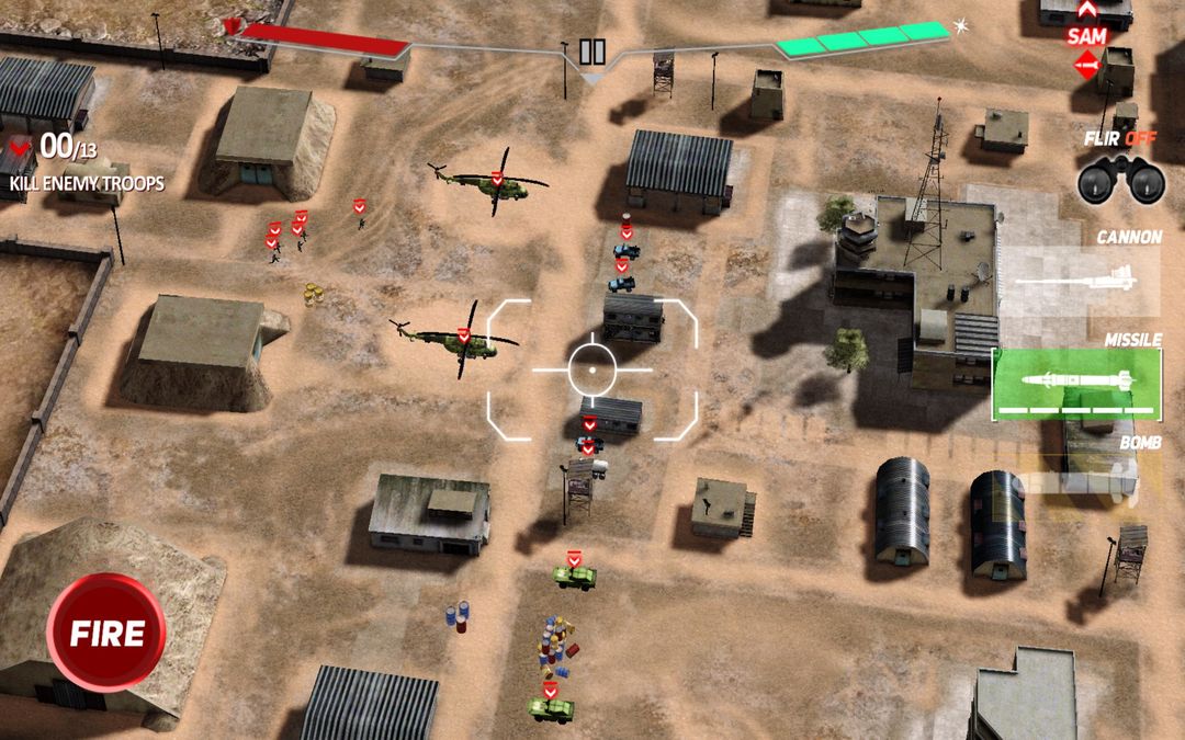 Drone 2 Free Assault 게임 스크린 샷