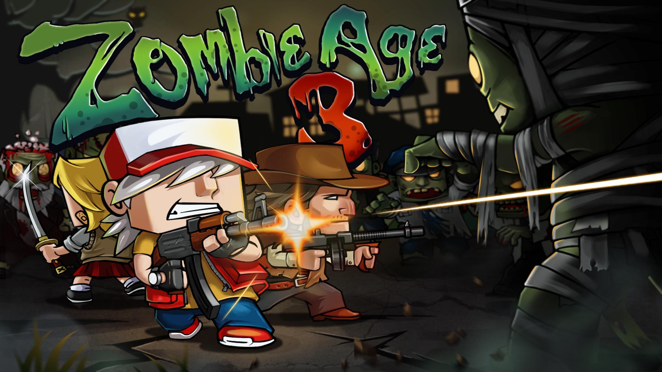 Zombie Age 3: Dead City Game Screenshot