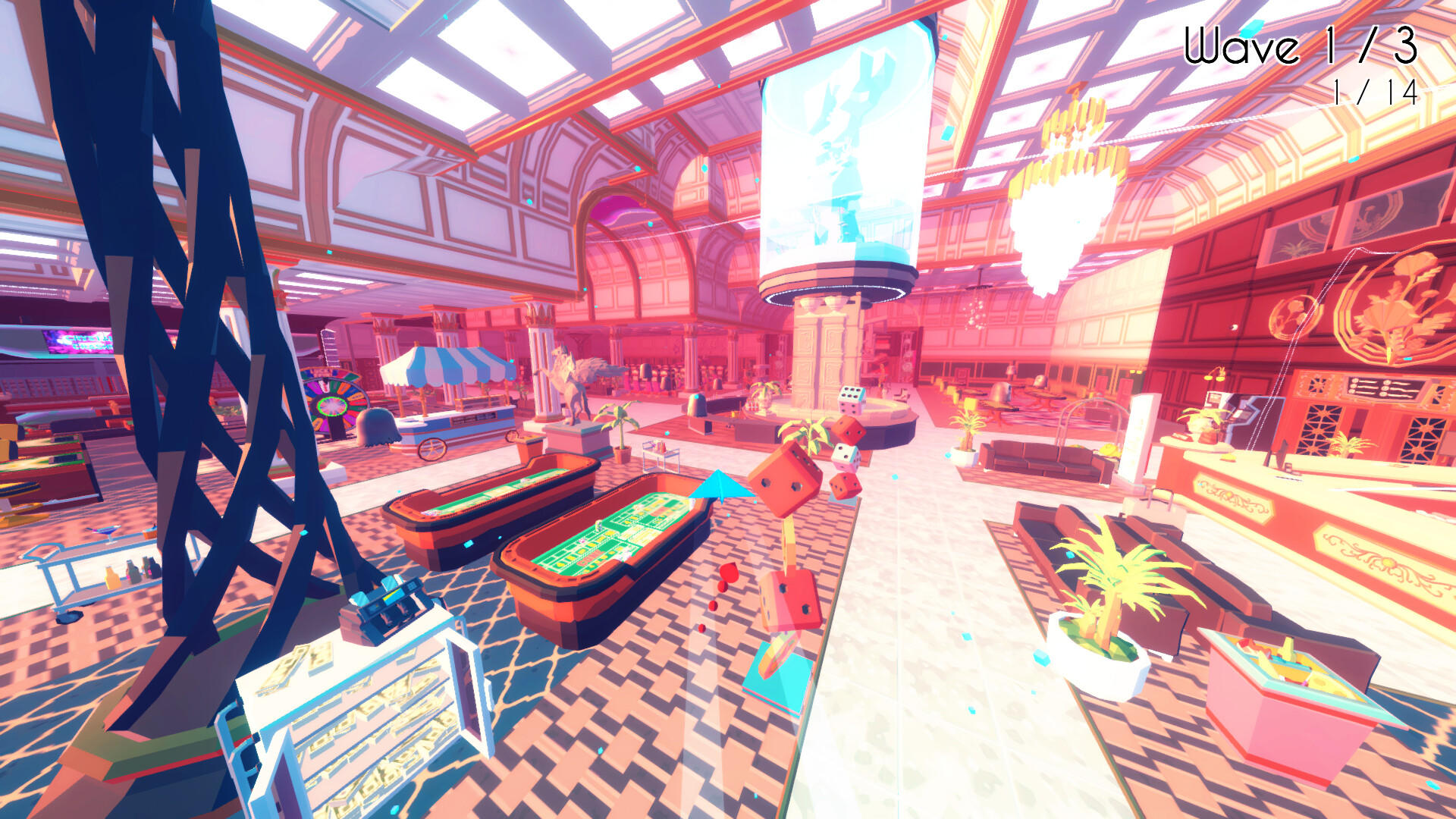 Paper Dash - Las Vegas Game Screenshot