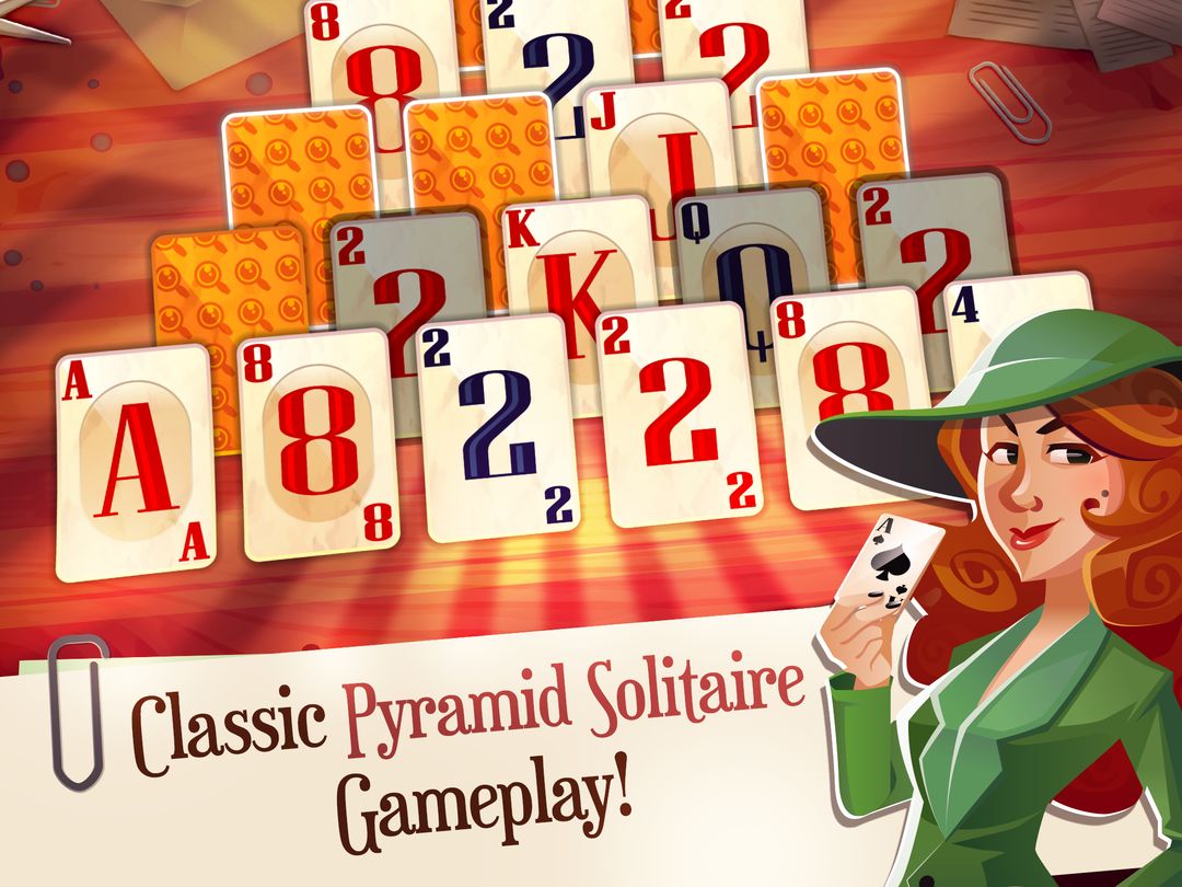 Solitaire Detective: Card Game遊戲截圖