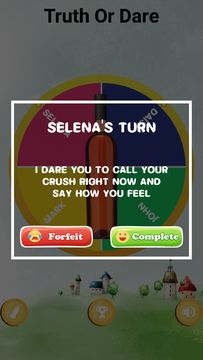 Truth or Dare - Bottle Game Game Screenshot