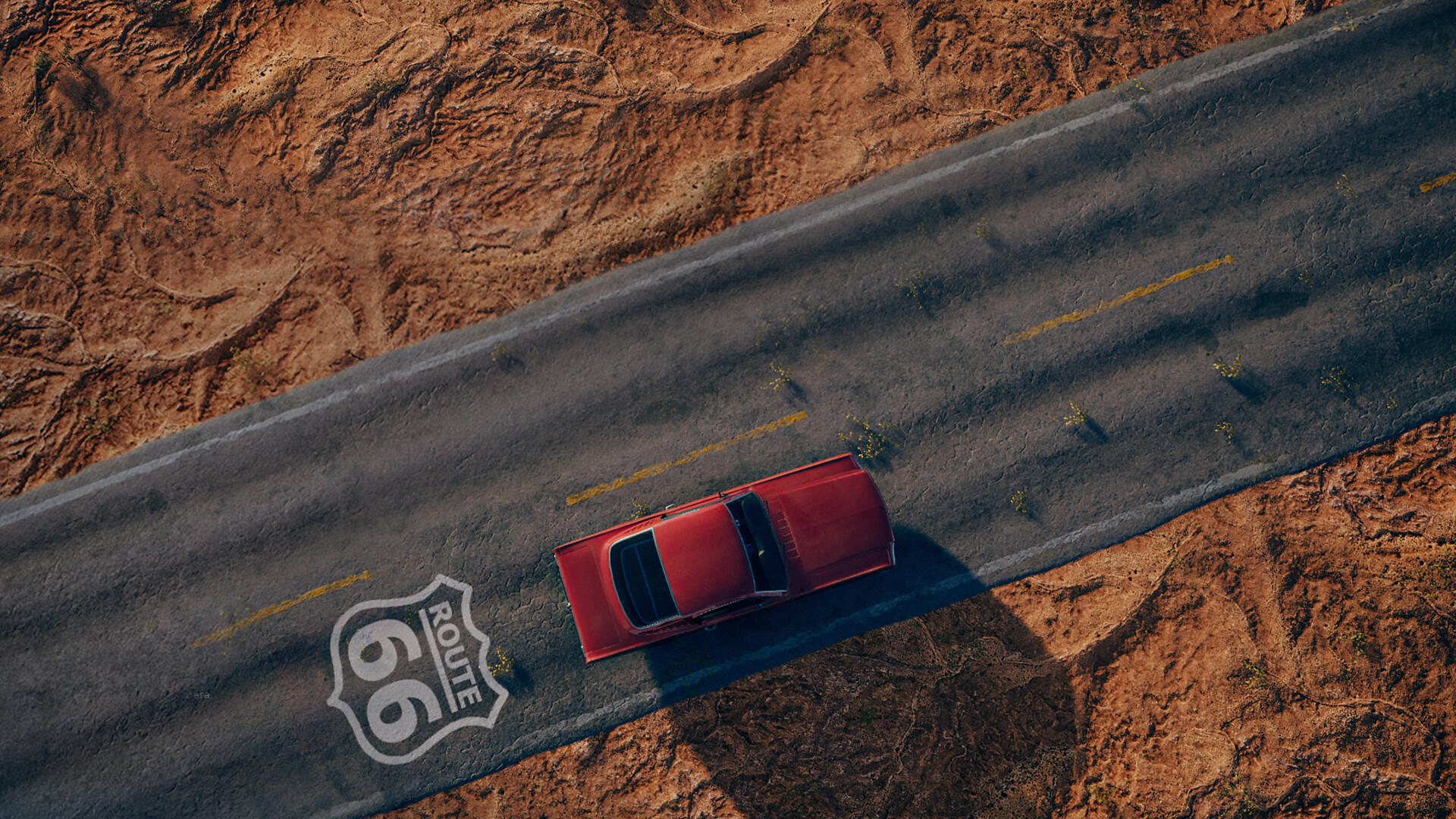 Screenshot of Route 66 Simulator
