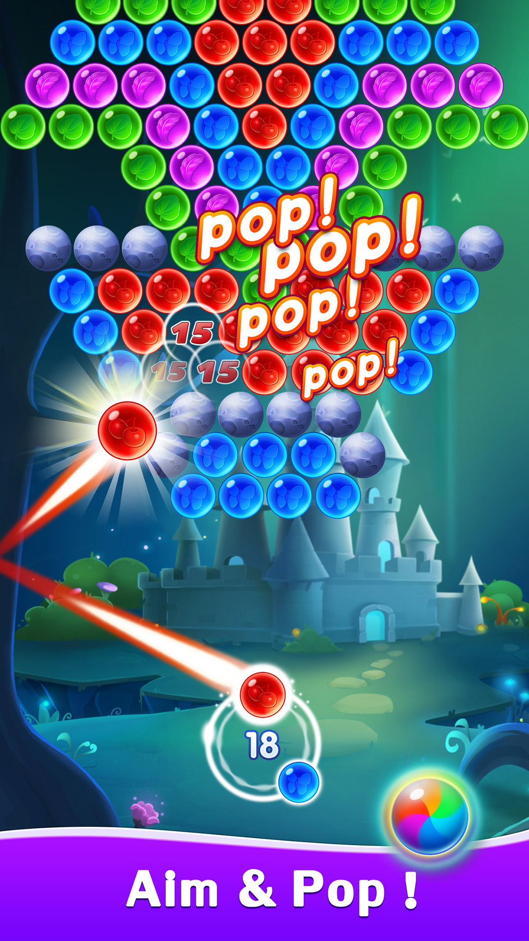 Bubble Shooter Legend Game Screenshot