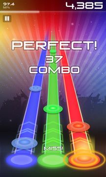 Cuplikan Layar Game Music Hero