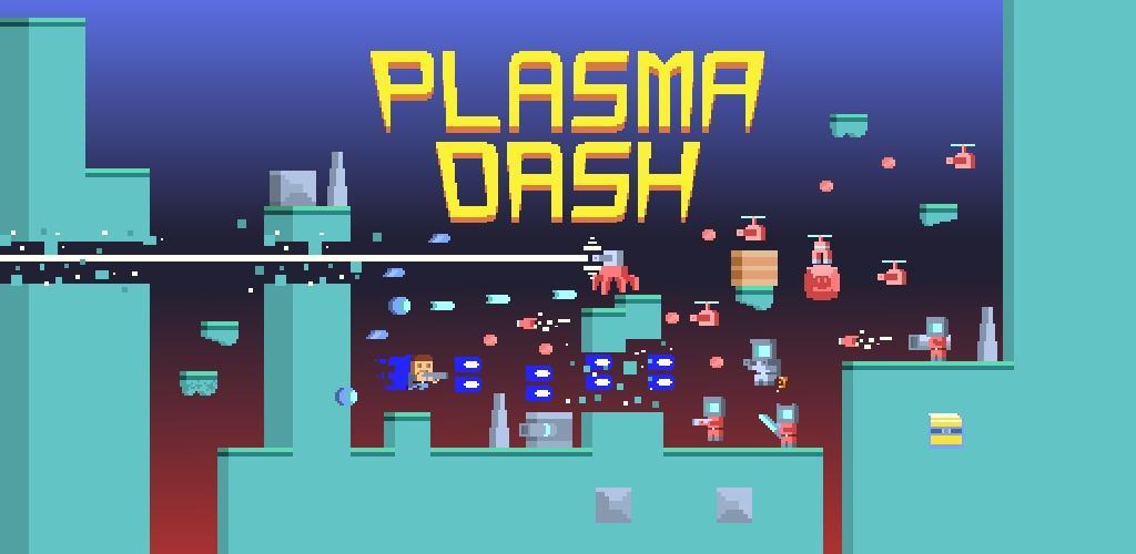 Banner of Plasma Dash - Trò chơi điện tử vô tận Run And Gun 1.0.9