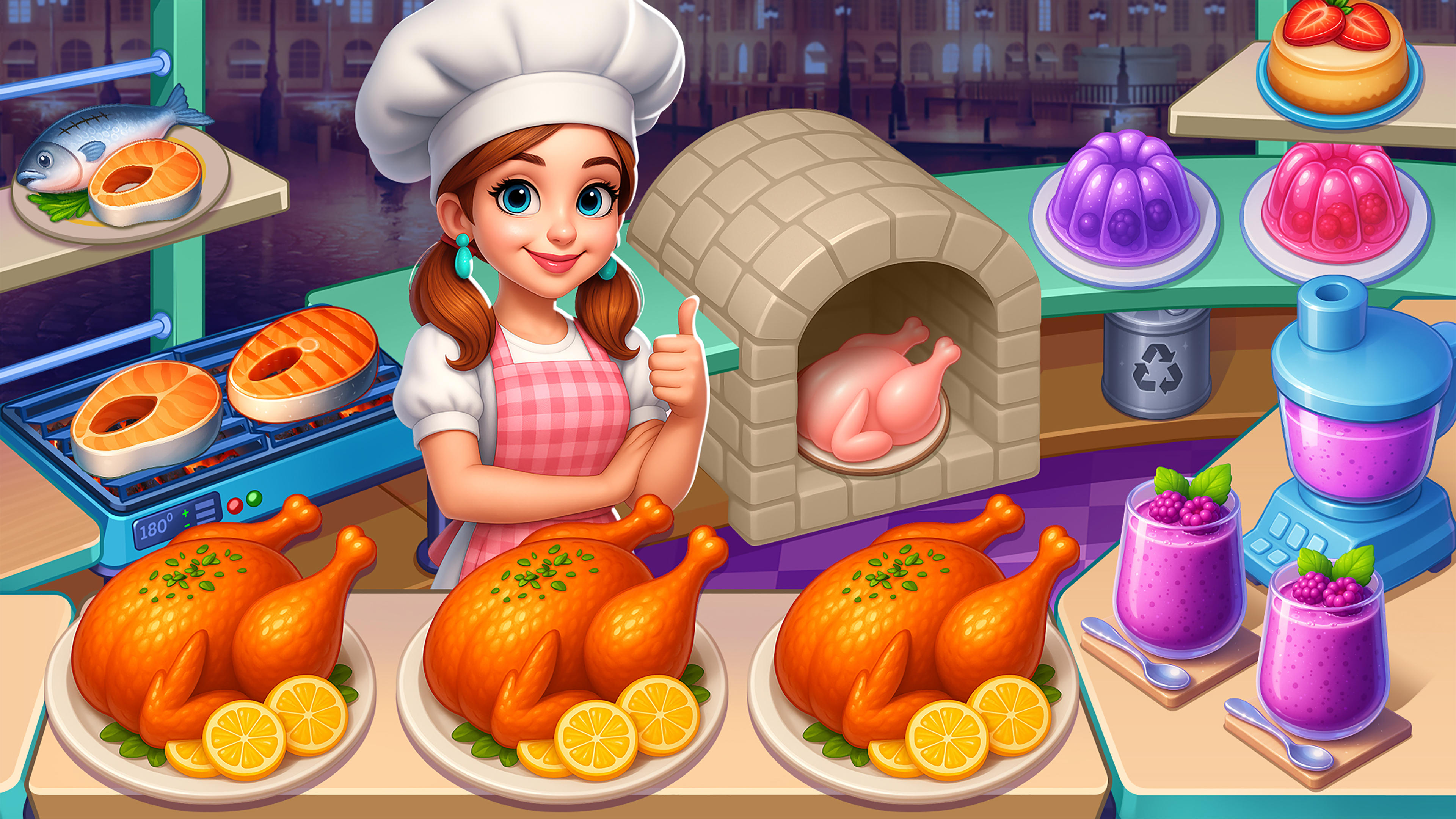 Cooking Express Cooking Games 遊戲截圖
