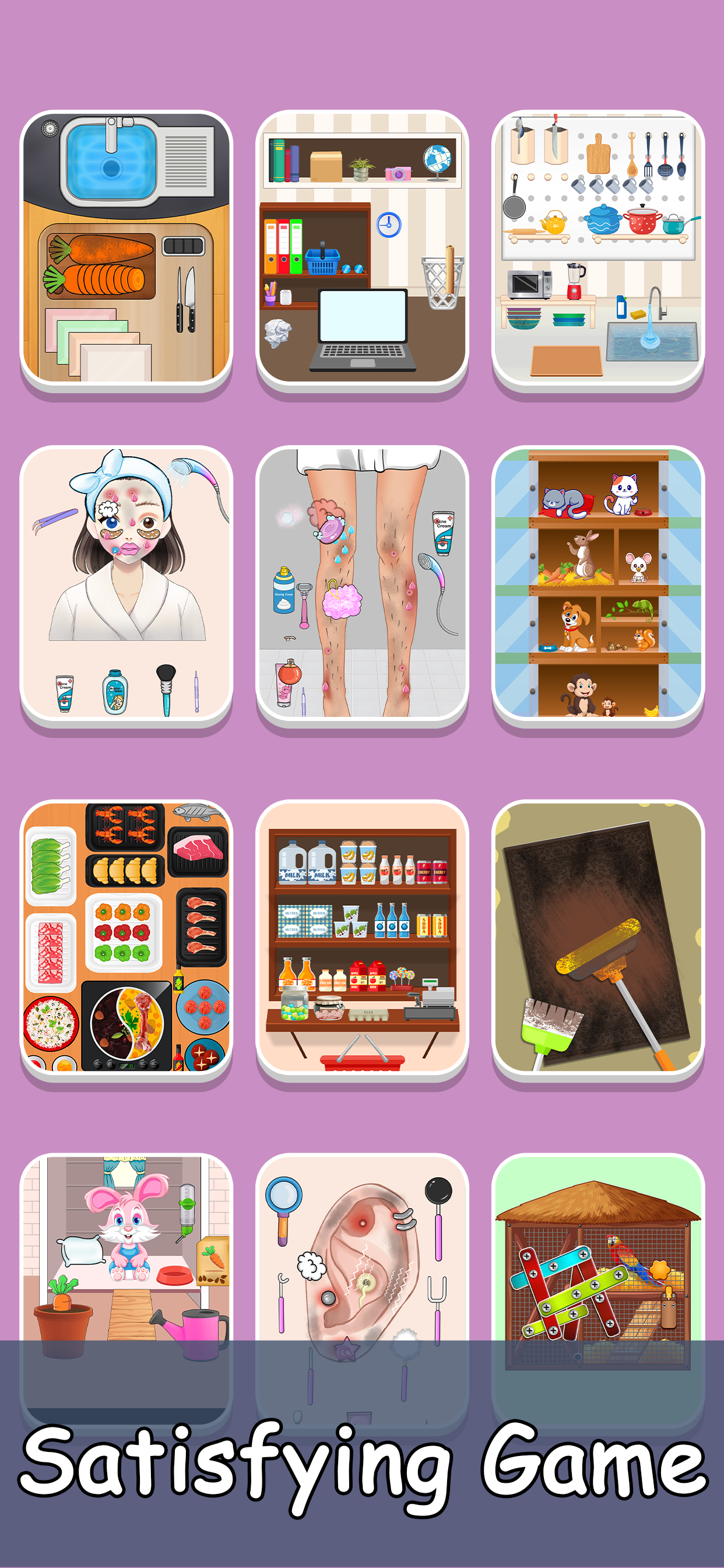 ASMR Satisfun: Organizing Game Game Screenshot