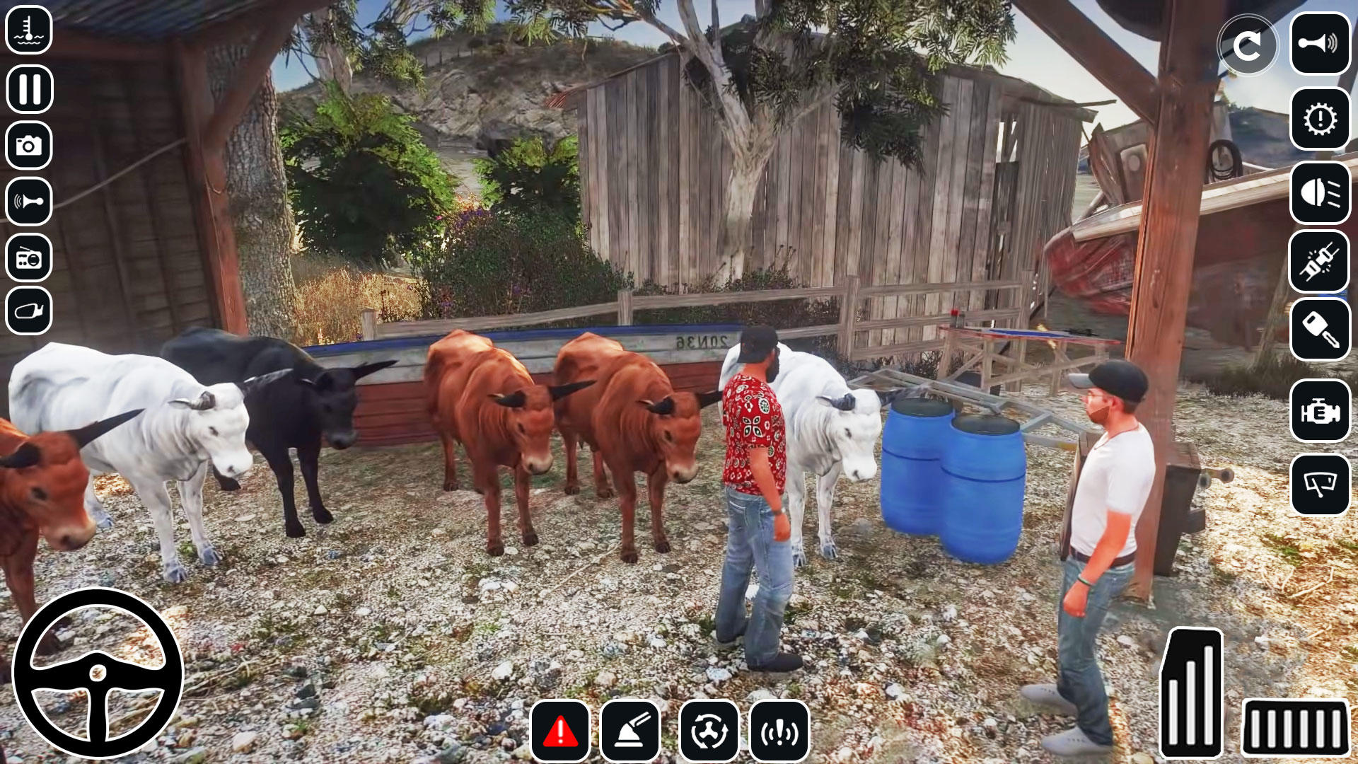 Animal Transport Cargo Truck Game Screenshot