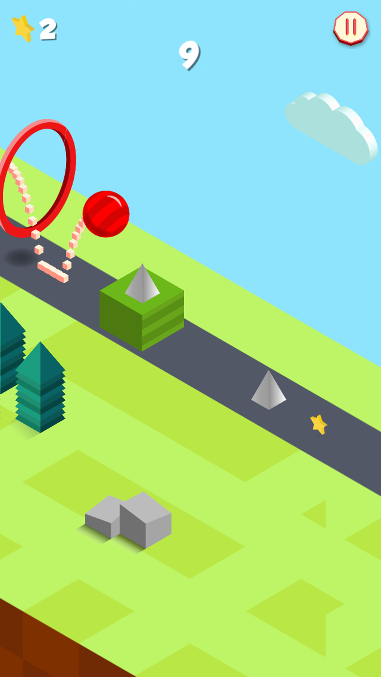 Red Ball GO Game Screenshot