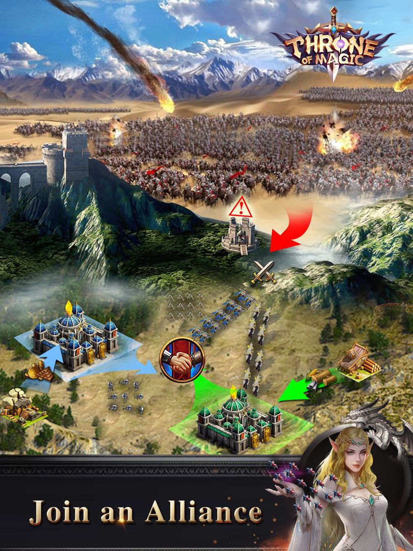 Screenshot of Throne of Magic