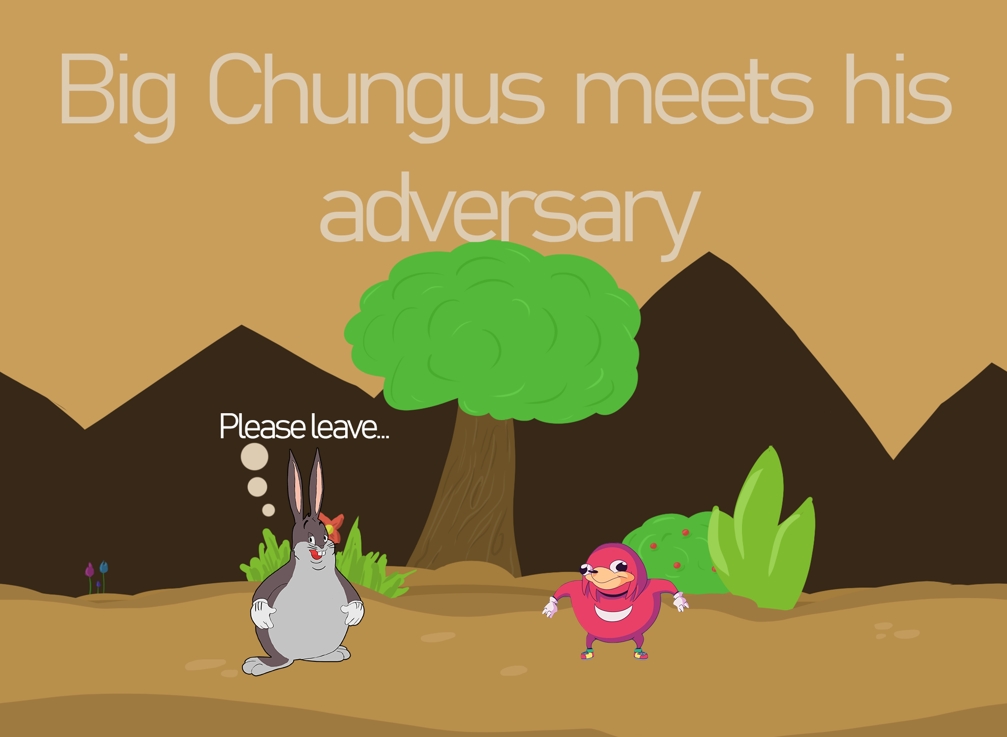 Screenshot of Chungus Jump