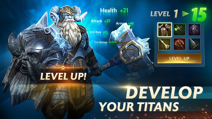 Heroes and Titans 3D APK + Mod for Android.