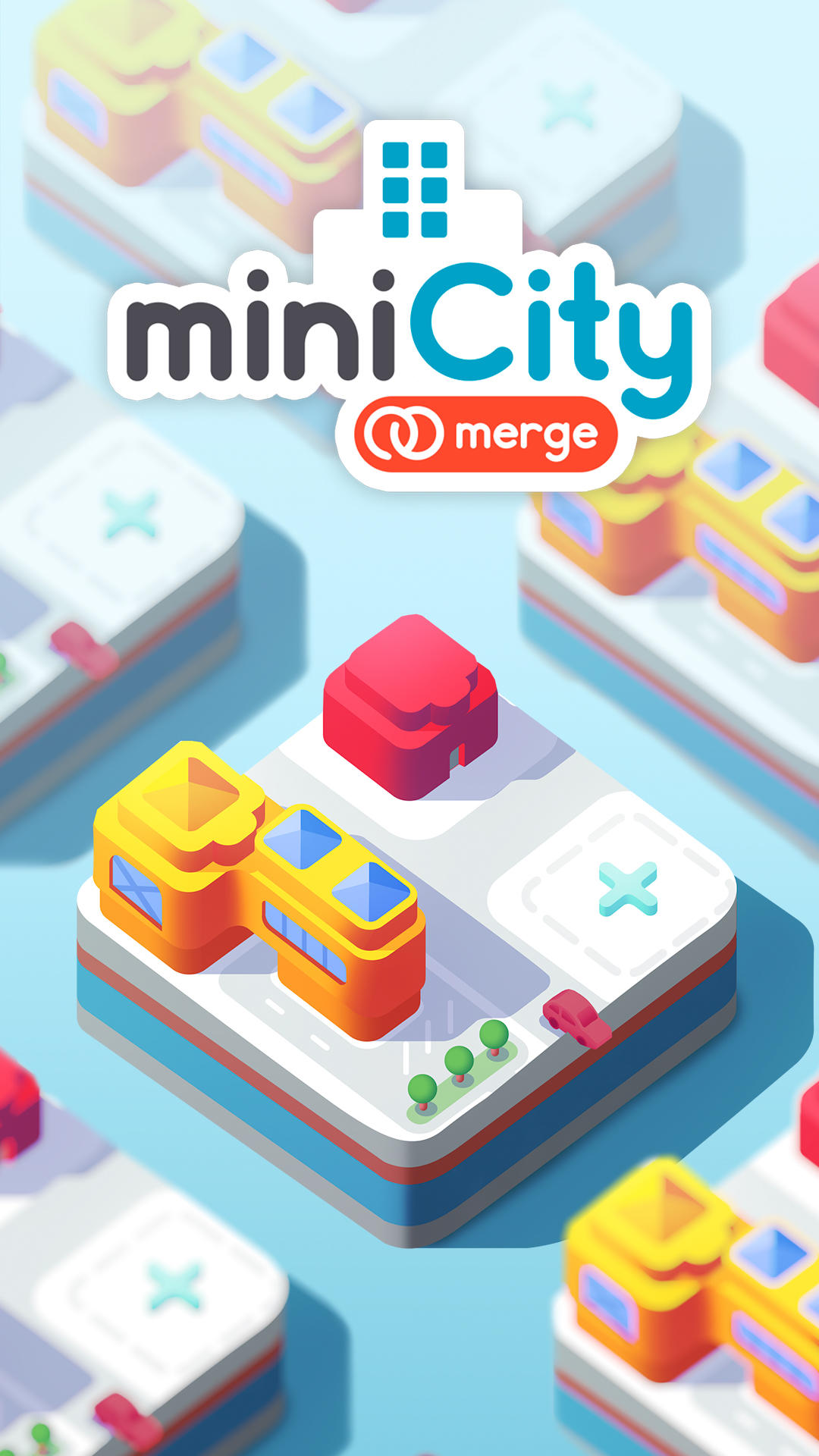 Mini City Merge Game Screenshot