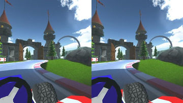 VR Stunt Car Racing Adventure Game Screenshot