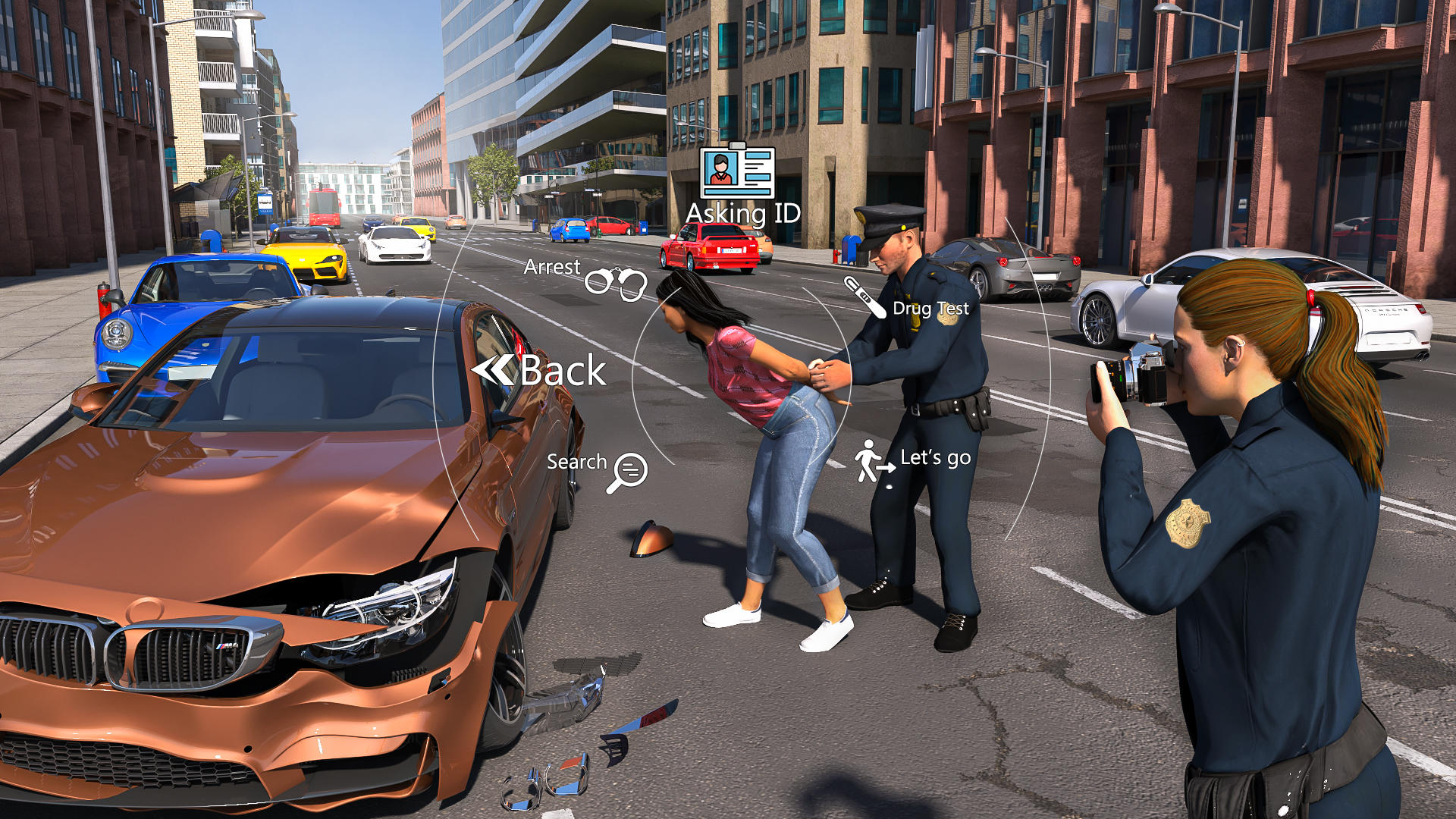 Patrol Officer Police Games 3D Game Screenshot