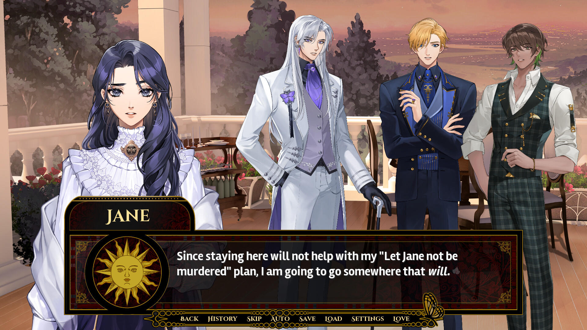 Screenshot 1 of Save the Villainess: An Otome Isekai Roleplaying Game 