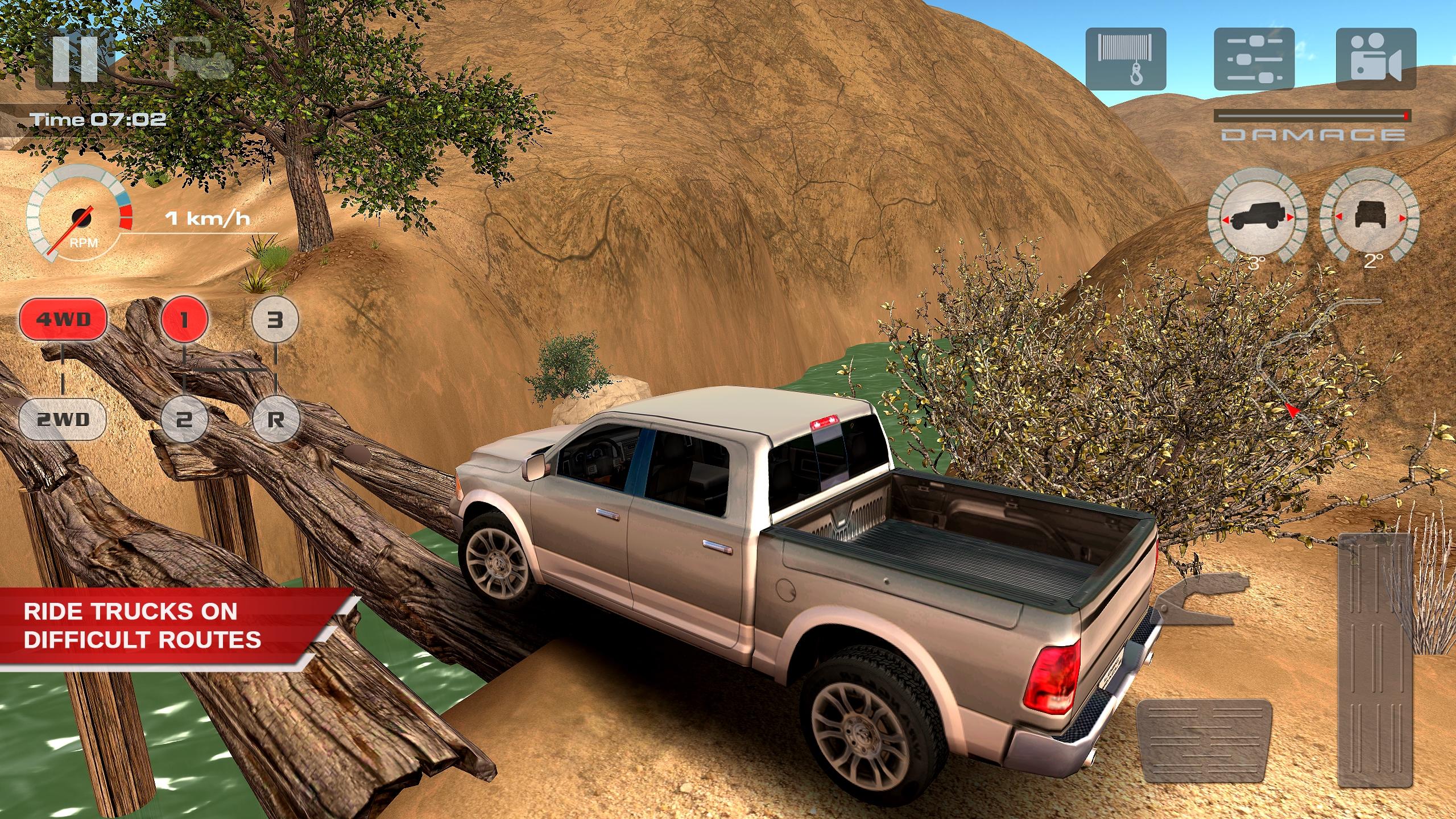 OffRoad Drive Desert Game Screenshot