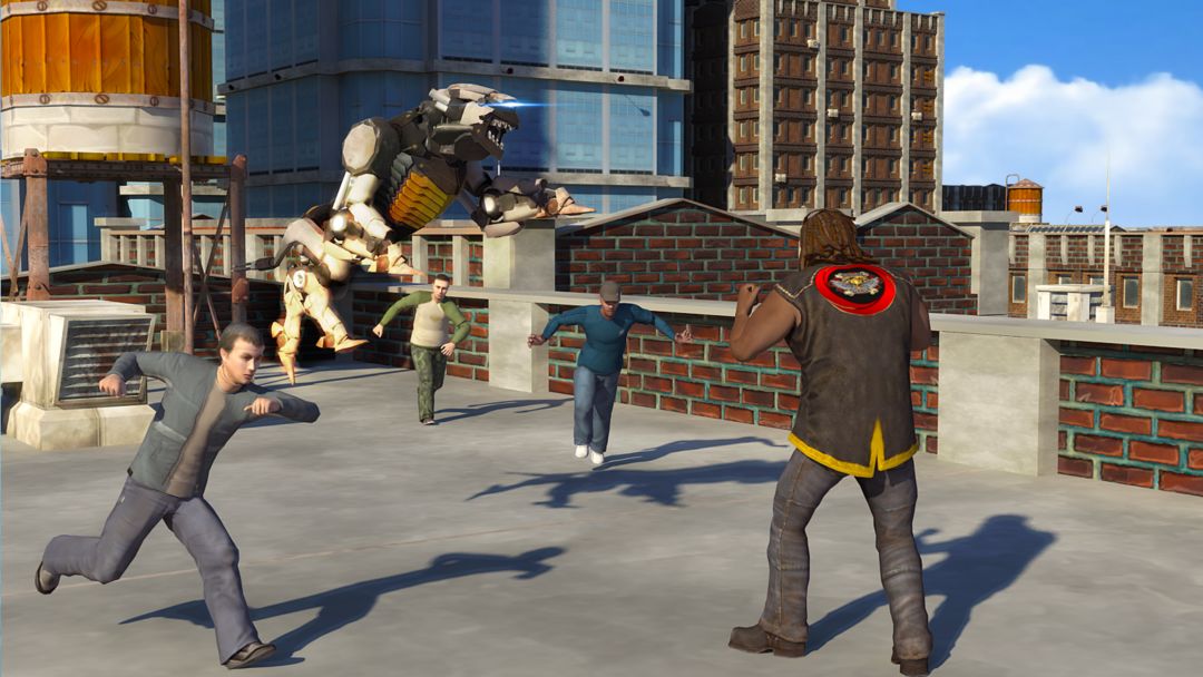 Screenshot of Big Man 3D: Fighting Games
