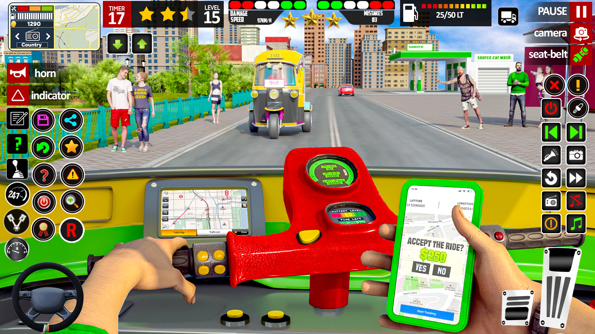 Screenshot 6 of TukTuk Rickshaw Driving Games 