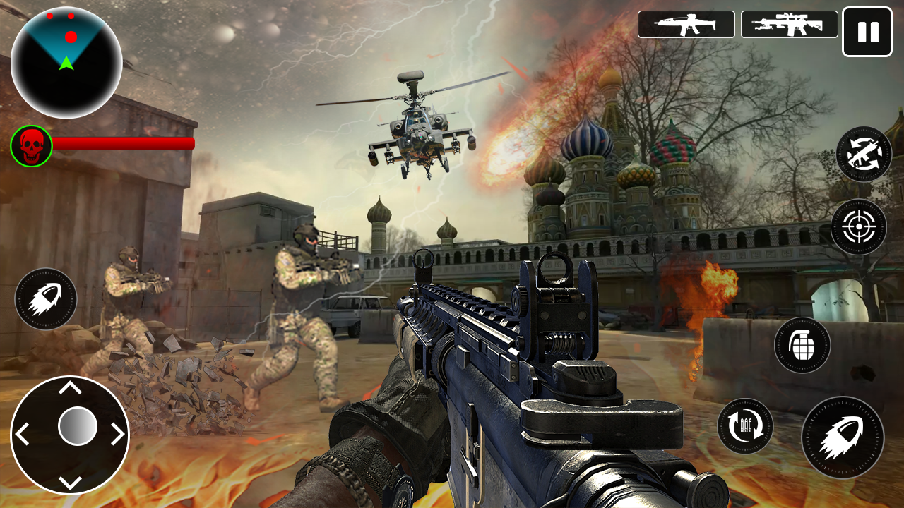 FPS Shooting Game Sniper Game 게임 스크린샷