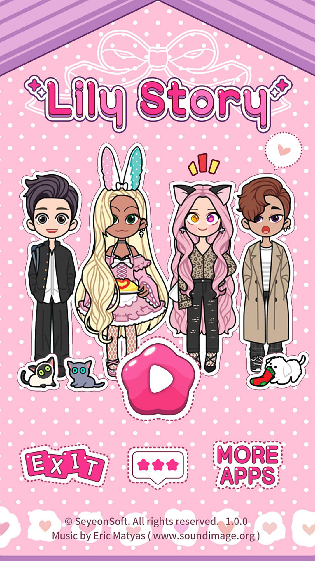 Screenshot 1 of Lily Story : Dress Up Game 1.7.4