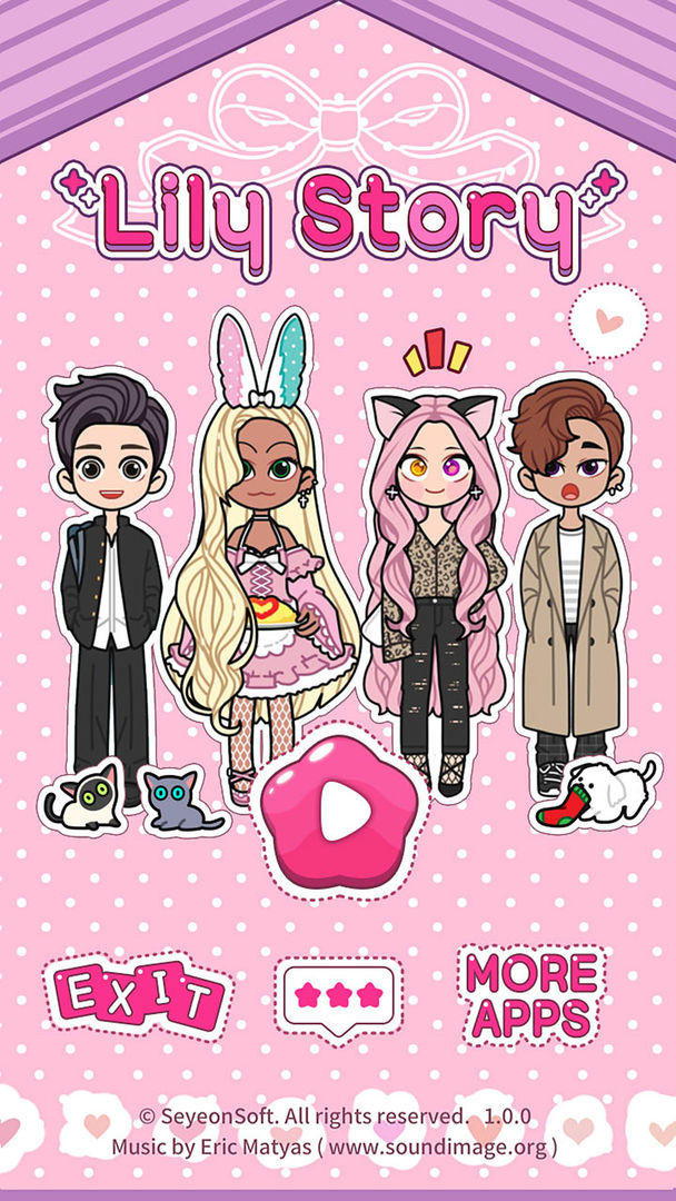 Screenshot of Lily Story : Dress Up Game
