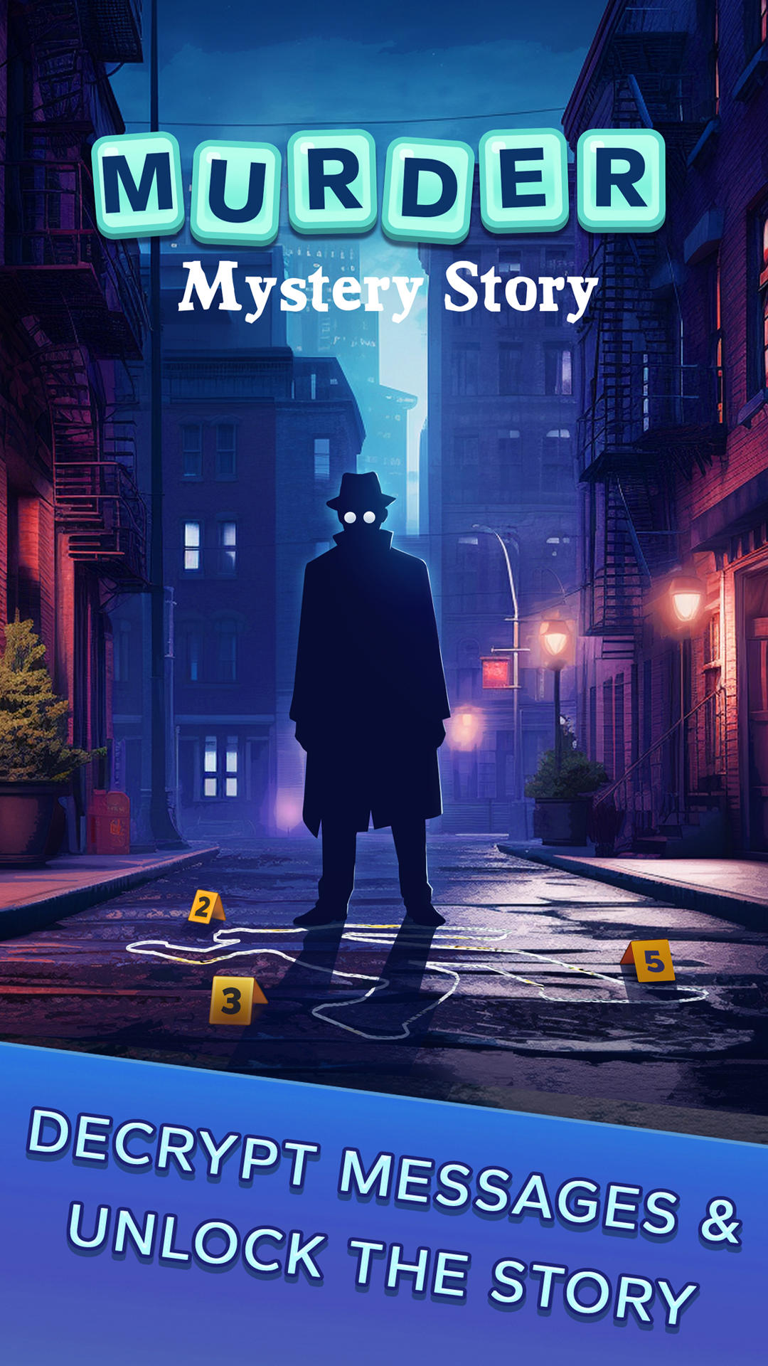 Cryptic Murder Mystery Story Game Screenshot