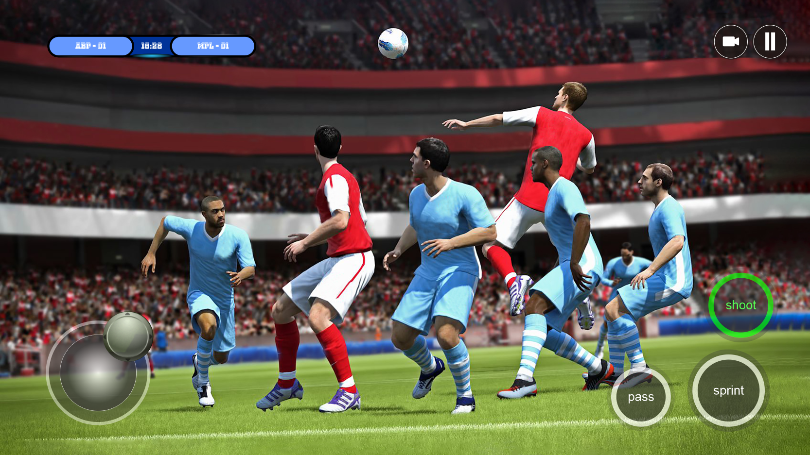 Screenshot of Football League Pro