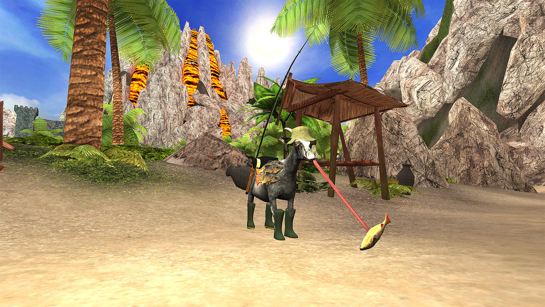 Screenshot of Goat Simulator MMO Simulator