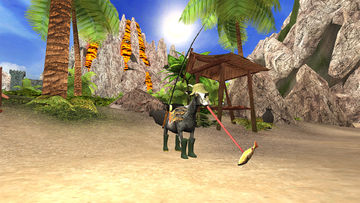 Скриншот игры Goat Simulator MMO Simulator