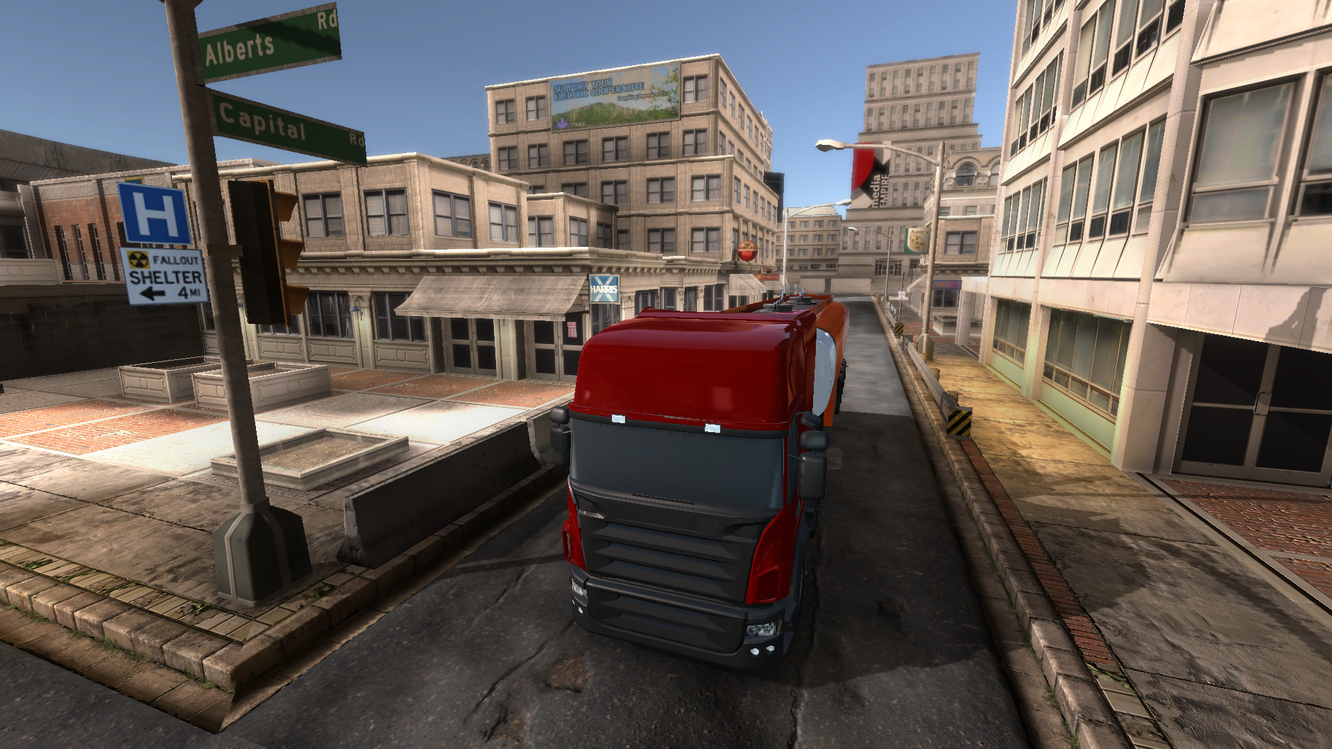 Screenshot 1 of 트럭 시뮬레이터 극한 유럽 1.1.159