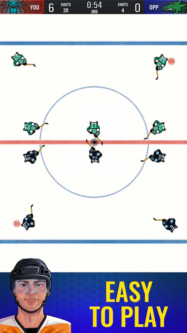 Superstar Hockey遊戲截圖