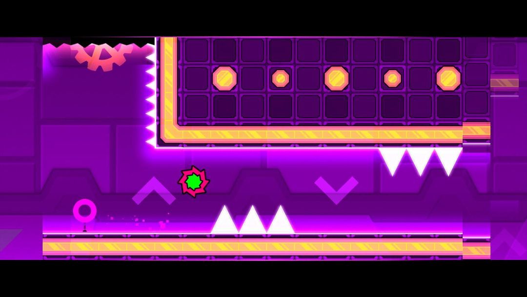 Screenshot of Geometry Dash